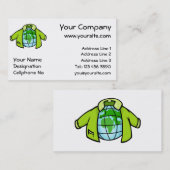 グローブジャケット 名刺 (正面/裏面)