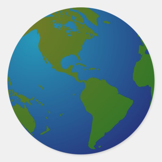 グローブステッカー ラウンドシール (正面)