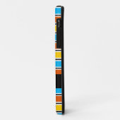 グローブストライプクラシック「名前」 iPhoneケース Case-Mate iPhoneケース (裏面/左)