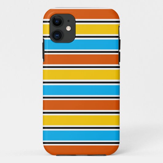 グローブストライプクラシックiPhoneケース Case-Mate iPhoneケース (裏面)