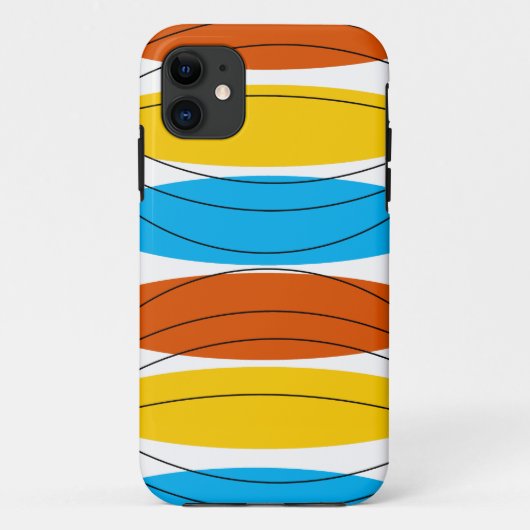 グローブストライプiPhoneケース Case-Mate iPhoneケース (裏面)