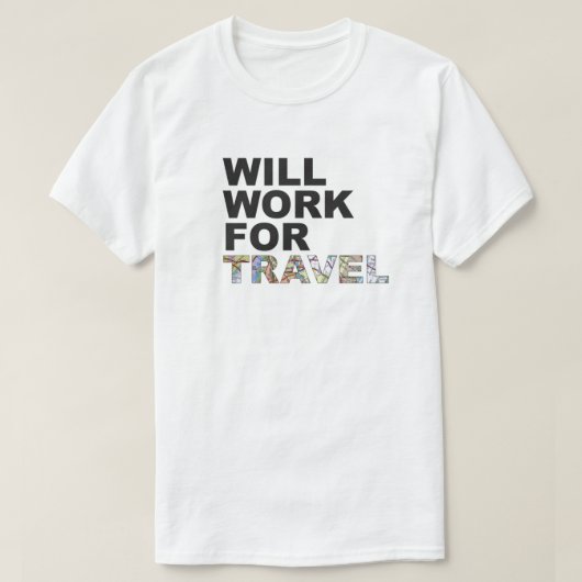 グローブトレッカー勉強海外国際的旅行 Tシャツ (デザイン正面)