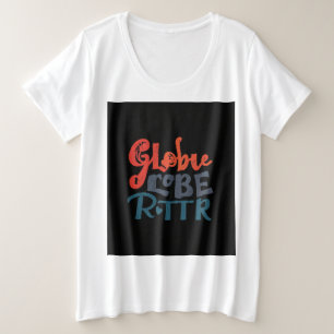 グローブトロッター プラスサイズTシャツ