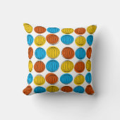 グローブブルーバックスクエア クッション (正面)