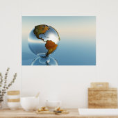 グローブプリント ポスター (キッチン)