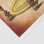 グローブマップヴィンテージ20x30デコページティッシュペーパー 薄葉紙 (詳細)