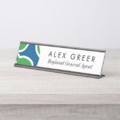 グローブライフ名プレート デスクネームプレート (正面)