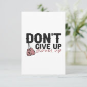 グローブ与えアアップしないおもしろいボクシング サンキューカード (スタンド正面)