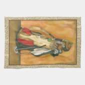 グローブ付きゴルフバッグbyジェニファー・ゴルdberger キッチンタオル (横)