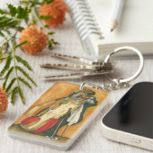 グローブ付きゴルフバッグbyジェニファー・ゴルdberger キーホルダー (正面右)