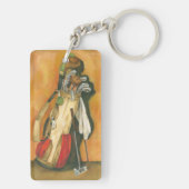 グローブ付きゴルフバッグbyジェニファー・ゴルdberger キーホルダー (裏面)