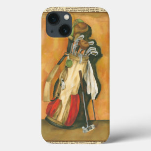 グローブ付きゴルフバッグbyジェニファー・ゴルdberger iPhone 13ケース
