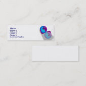 グローブ名刺 スキニー名刺 (正面/裏面)