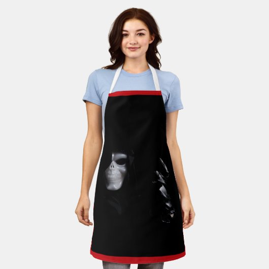 グローブ – エプロン (着用した状態)