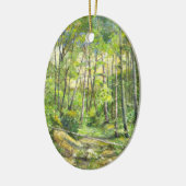 グローブ セラミックオーナメント (左)