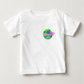 グローブ ベビーTシャツ (正面)