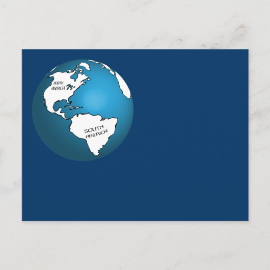 グローブ ポストカード (正面)