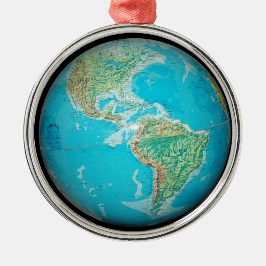 グローブ メタルオーナメント (正面)