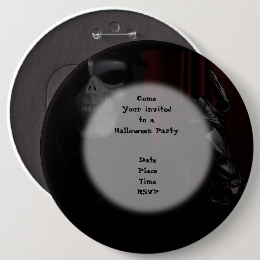 グローブ –  缶バッジ (正面&裏面)