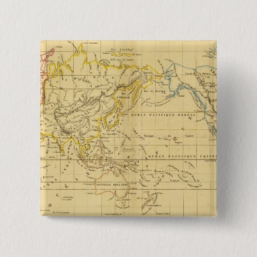 グローブ 缶バッジ (正面)