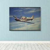 グローブ、Swift 1946_クラシックAviation キャンバスプリント (インサイチュ (ウッドフロア))