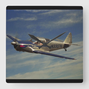 グローブ、Swift 1946_クラシックAviation スクエア壁時計