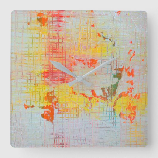 グローベトロッター壁時計 スクエア壁時計 (正面)