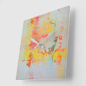 グローベトロッター壁時計 スクエア壁時計 (傾斜)