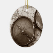 グローベロッターのクリスマス飾り セラミックオーナメント (右)