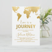 グローベロッターグラムブライダルシャワー招待 招待状 (スタンド正面)