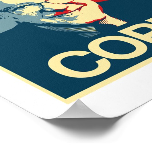 グローペドーピングホープノペ法王モペのスコープ投票 ポスター (角)