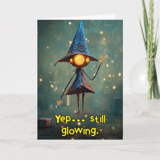 *~*グローマお洒落ルおもしろい・マジカル・クリスマスAP97 サンキューカード (正面)