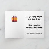 *~*グローマお洒落ルおもしろい・マジカル・クリスマスAP97 サンキューカード (内部)