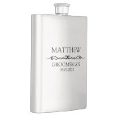グローマパーソナライズされたンギフト フラスク (右)