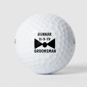 グローマパーソナライズされたンスマン用ゴルフボール – Groomsman ゴルフボール