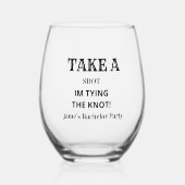 グローミエレガントスバチュラーパーティ結婚披露宴 ステムなしワイングラス (正面)