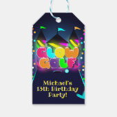 グローミニチュアゴルフ誕生日パーティー ギフトタグ (正面)