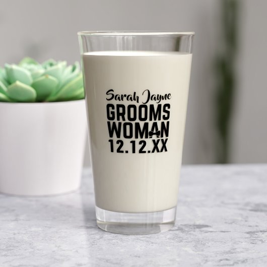 グロームズウーマンネーム記念結婚式の引き出物グラス タンブラーグラス