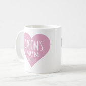 グロームーム結婚式の引き出物コーヒーマグ記念ギフト コーヒーマグカップ (正面左)