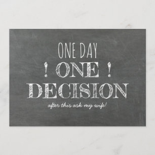 グローメおもしろいンスマンまたは花婿介添人の提案 招待状