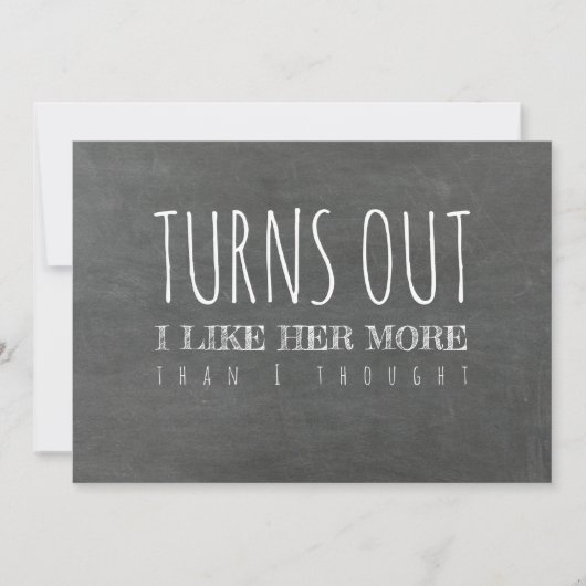 グローメおもしろいンスマンまたは花婿介添人の提案 招待状 (正面)