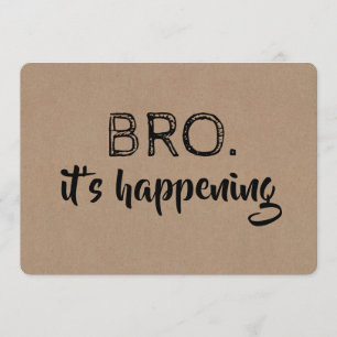 グローメおもしろいンスマンまたは花婿介添人の提案 招待状