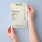 グローモダンサロン チラシ (ハンドル)