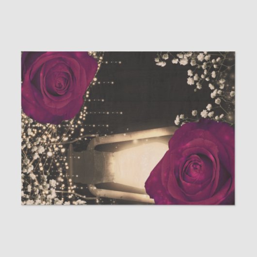 グローランタン素朴マゼンタベリーバラズ結婚ズ 薄葉紙 (正面)