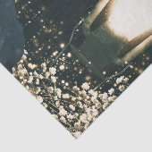 グローランタン素朴ライトブルーブラックバラズ結婚 薄葉紙 (詳細)