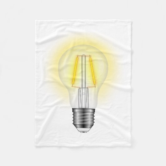 グローランプ フリースブランケット (正面)