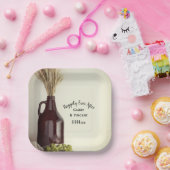 グローラーは小麦をホップピリとホップスの後に結婚続ける ペーパープレート (パーティー)