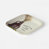 グローラーは小麦をホップピリとホップスの後に結婚続ける ペーパープレート (傾斜あり)