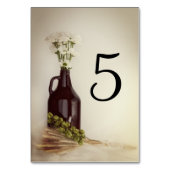 グローラー、ホップとデイジーブルワリー結婚ズテーブルニュー テーブルナンバー (正面)