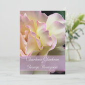 グローリスイエローローズ庭園の結婚式招待状 招待状 (スタンド正面)